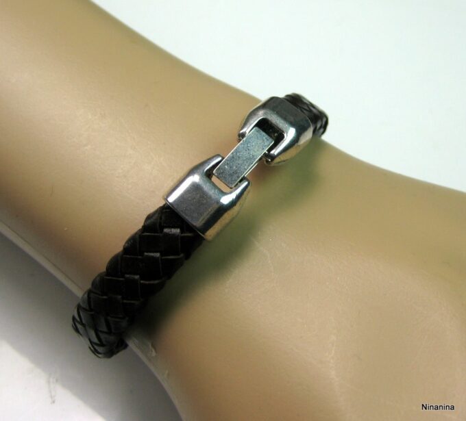 N3640m_bracelet_cuir_tresse_et_metal_argent