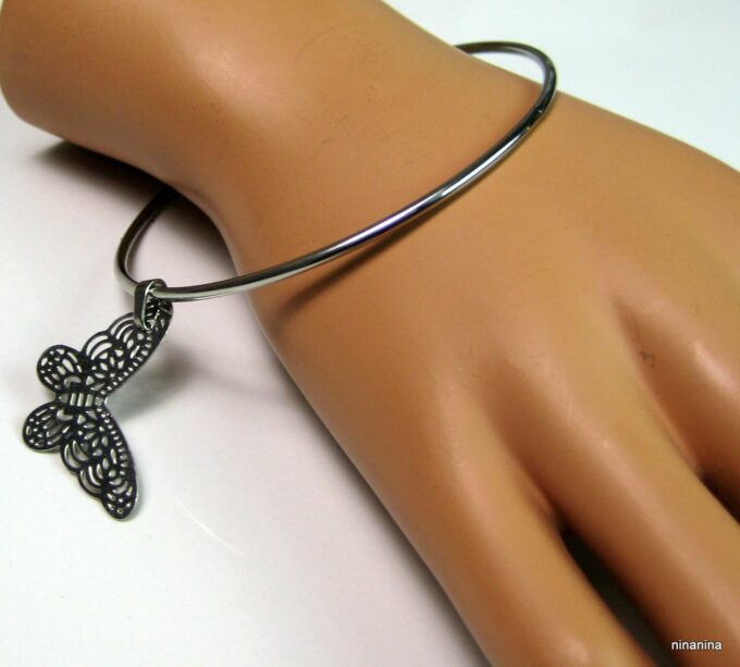 N3666d_bracelet_jonc_papillon_filigrane_acier_inoxydable