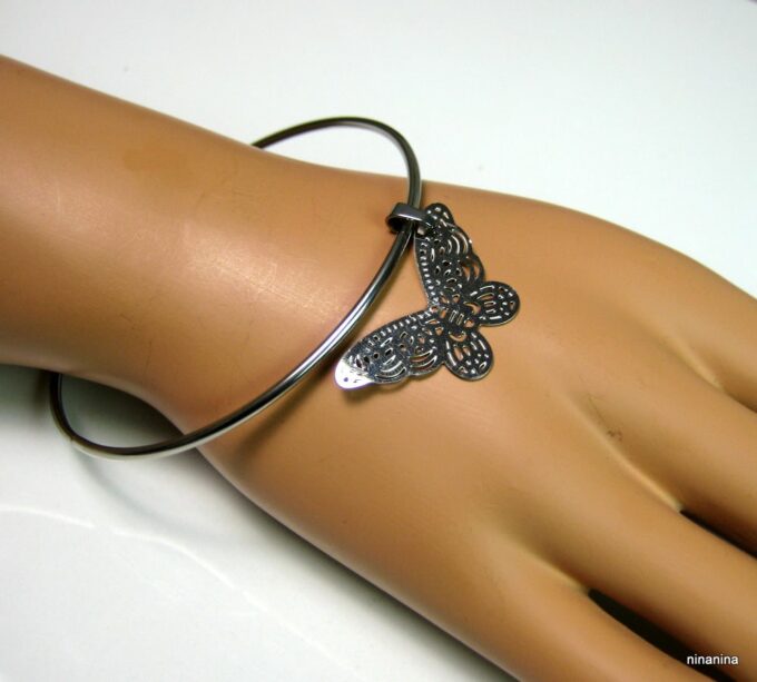 N3666e_bracelet_jonc_papillon_filigrane_acier_inoxydable