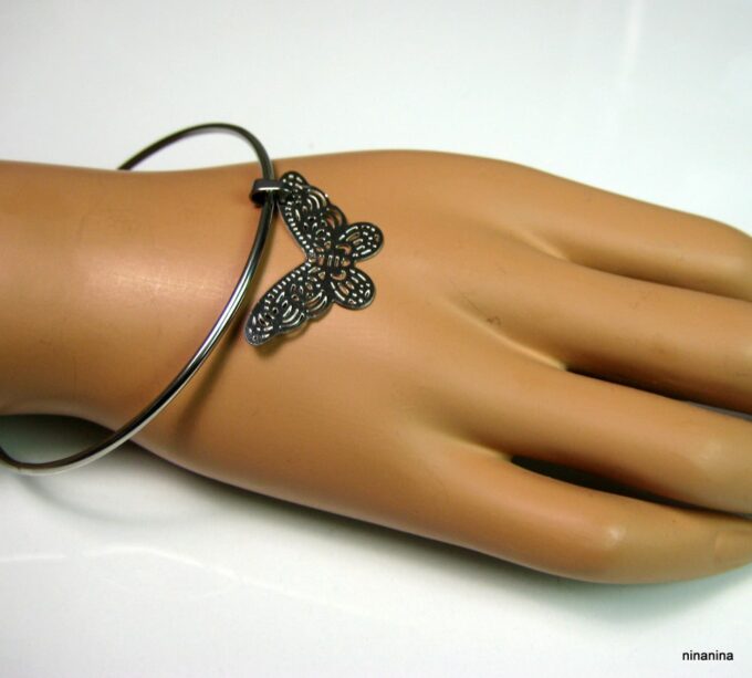 N3666g_bracelet_jonc_papillon_filigrane_acier_inoxydable