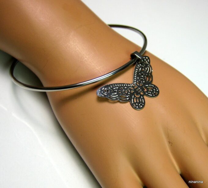 N3666n_bracelet_jonc_papillon_filigrane_acier_inoxydable