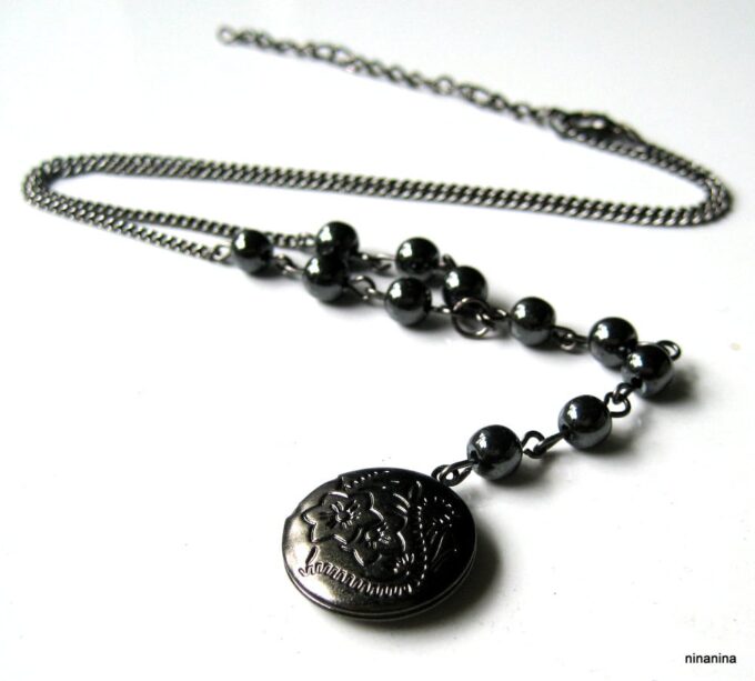 N3674l_collier_porte-photo_metal_noir