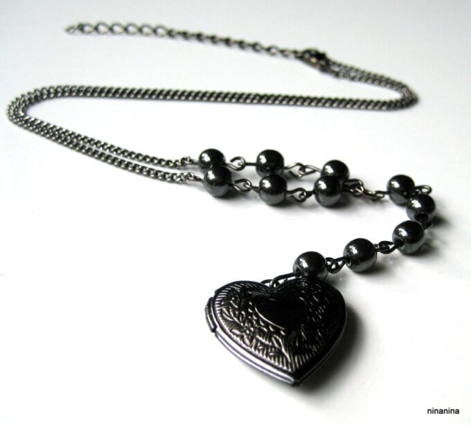 N3677d_collier_coeur_porte-photo_metal_noir
