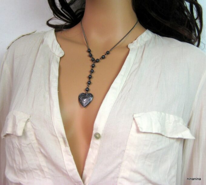 N3677g_collier_coeur_porte-photo_metal_noir