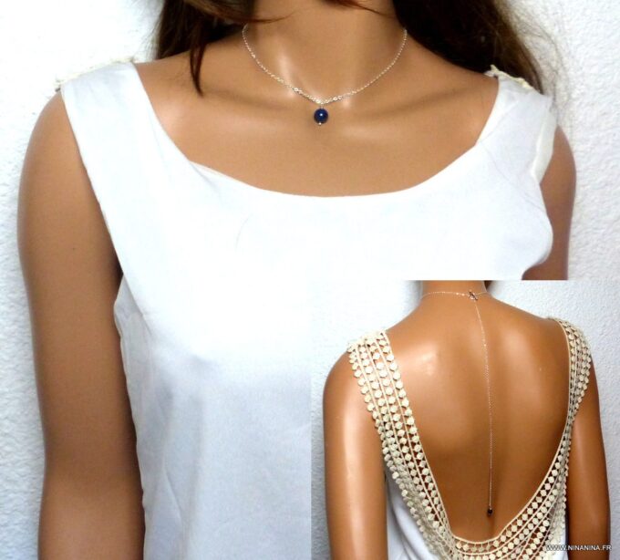 N3712f_Collier_de_dos_femme_argent_925_massif_perles_lapis_lazzuli_-_Bijoux_en_ligne_NINANINA