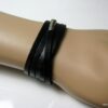 N3731k_bracelet_cuir_5_tours_et_acier_inoxydable