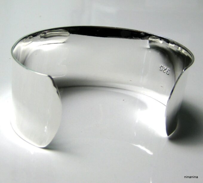 N3752b_bracelet_manchette_homme_plaque_argent