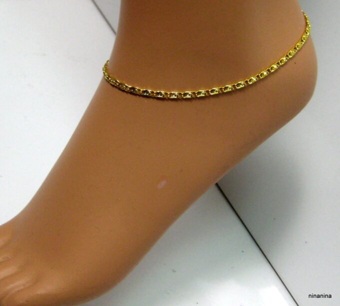 N3777d_chaine_de_cheville_metal_dore