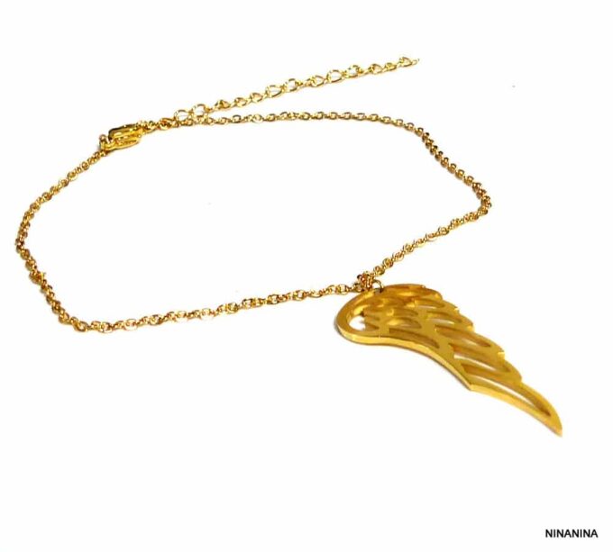 N3786tera_Bracelet_aile_dange_acier_inoxydable_dore