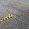 N3786terb_Bracelet_aile_dange_acier_inoxydable_dore