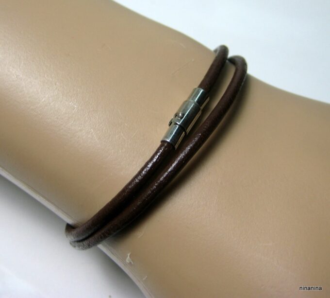 N3808i_bracelet_cordon_cuir_2_tours_fermoir_aimante