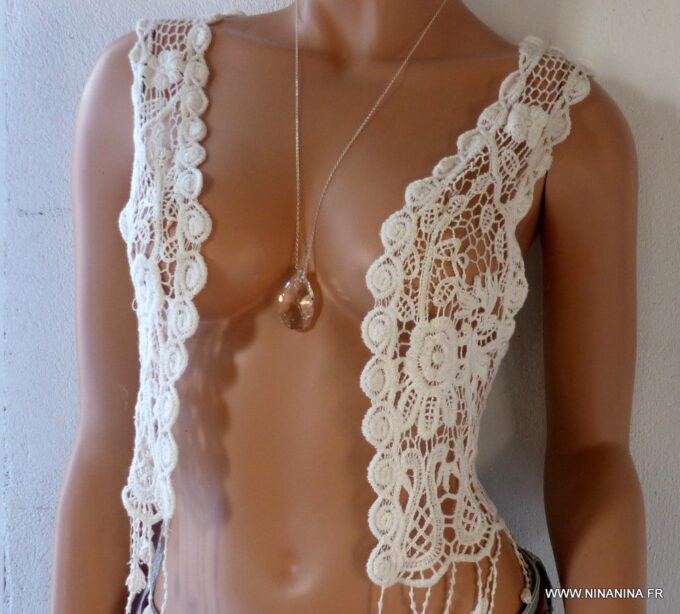 N3810b_Collier_long_chaine_argent_925_massif_pendentif_goutte_swarovski_-_Bijoux_Colliers_en_ligne_Ninanina