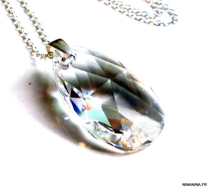 N3810bise_Collier_sautoir_argent_massif_goutte_cristal_swarovski