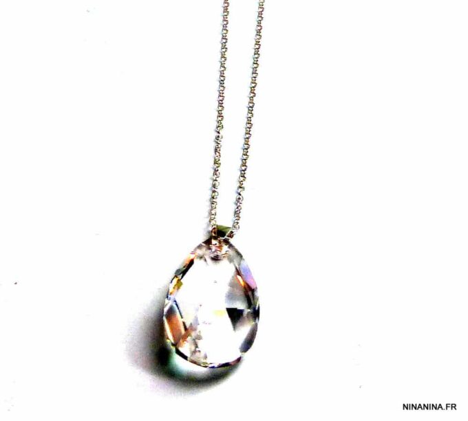 N3810bisg_Collier_sautoir_argent_massif_goutte_cristal_swarovski