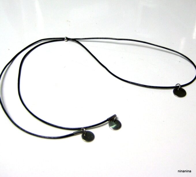 N3817f_collier_cordon_cuir_et_acier_inoxydable