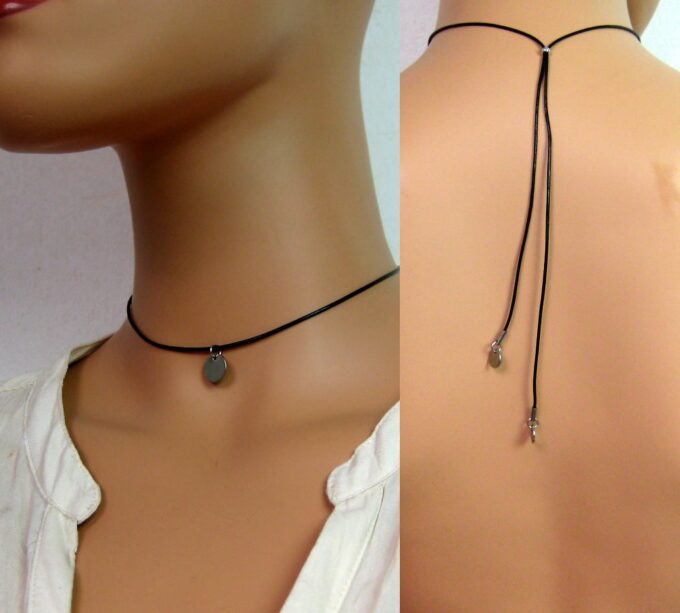 N3817g_collier_cordon_cuir_et_acier_inoxydable