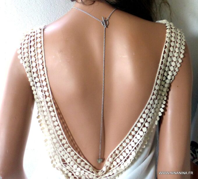 N3819k_collier_chaine_de_dos_coeur_acier_inoxydable_-_Bijoux_Colliers_en_ligne_NINANINA