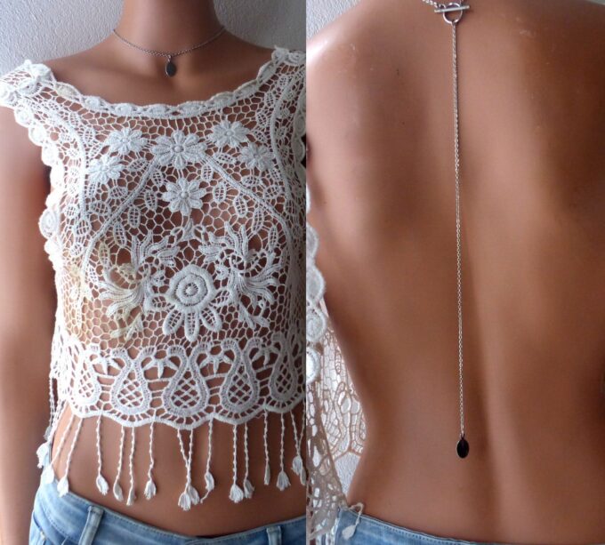 N3820_Collier_de_dos_goutte_acier_inoxydable_-_Bijoux_Colliers_en_ligne_Ninanina