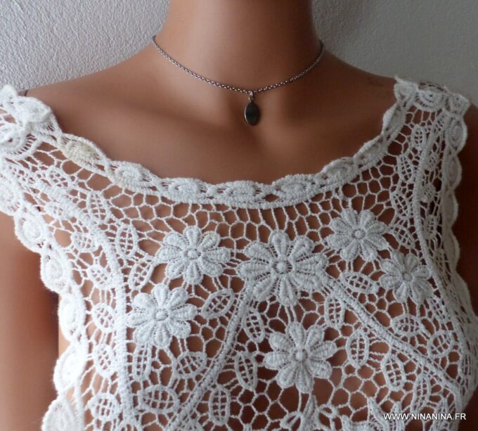 N3820b_Collier_de_dos_goutte_acier_inoxydable_-_Bijoux_Colliers_en_ligne_Ninanina