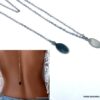 N3820e_Collier_de_dos_goutte_acier_inoxydable_-_Bijoux_Colliers_en_ligne_Ninanina