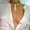 N3829e_Collier_cordon_cuir_et_plume_blanche