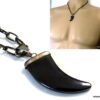 N3835tera_Collier_homme_dent_de_requin_hematite_chaine_noire