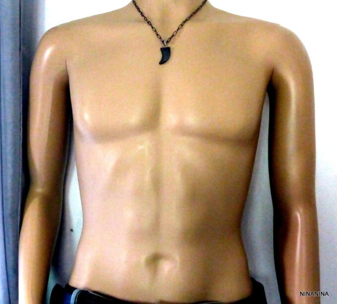 N3835terb_Collier_homme_dent_de_requin_hematite_chaine_noire