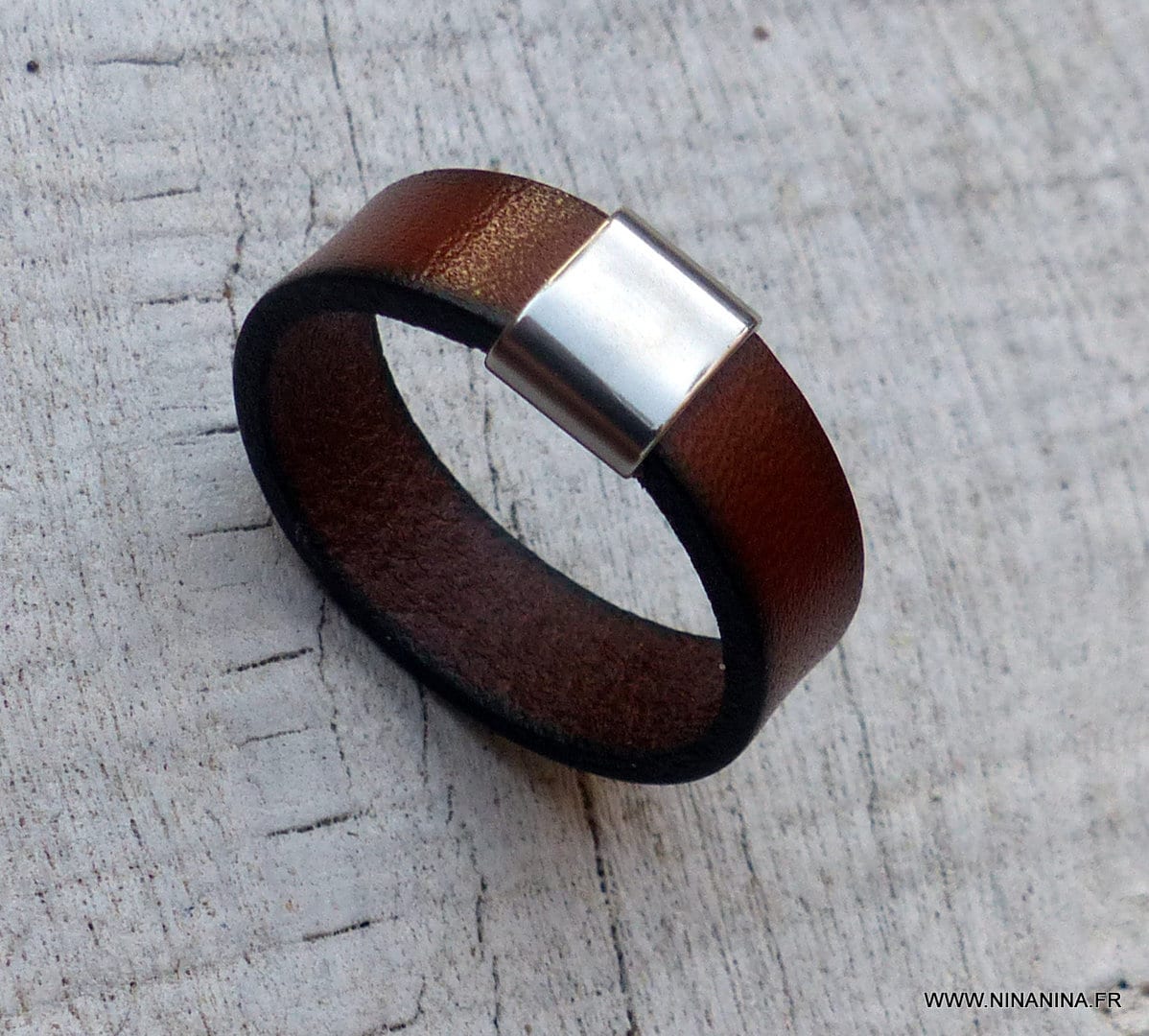 Bague cuir femme online