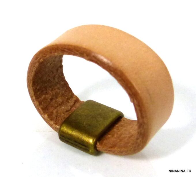N3839terc_bague_homme_cuir_et_metal_bronze