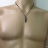 N3851d_collier_homme_balle_revolver_acier_noir