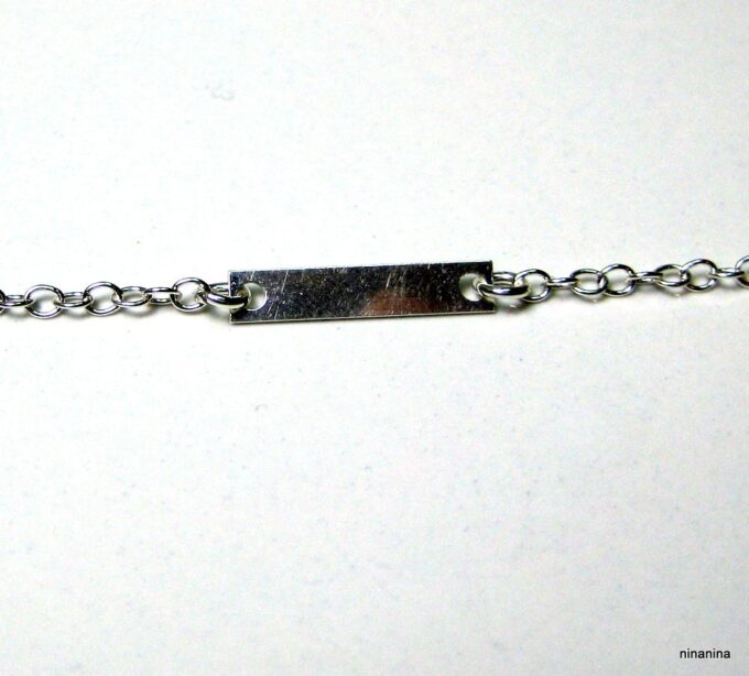 N3867b_chaine_de_cheville_plaque_argent_massif