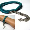 N3875e_bracelet_2_tours_coco_turquoise_pompon_argent-1