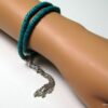 N3875j_bracelet_2_tours_coco_turquoise_pompon_argent
