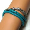 N3875s_bracelet_2_tours_coco_turquoise_pompon_argent