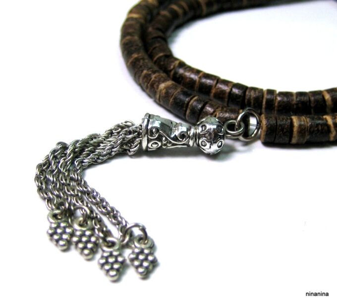 N3875y_bracelet_2_tours_coco_turquoise_pompon_argent-1