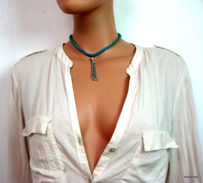 N3876f_collier_coco_turquoise_pompon_argent