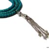 N3878c_bracelet_3_tours_coco_turquoise_pompon_argent
