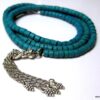 N3878j_bracelet_3_tours_coco_turquoise_pompon_argent