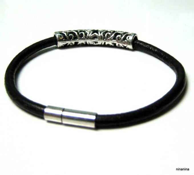N3907k_bracelet_cuir_et_tube_metal_argent-1