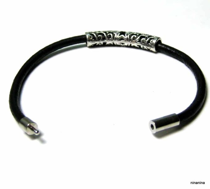 N3907l_bracelet_cuir_et_tube_metal_argent-1