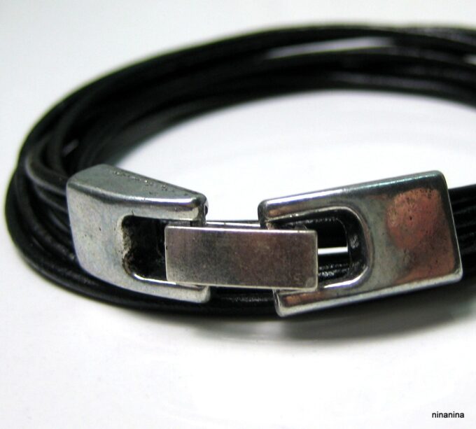 N3925b_bracelet_wrap_cordon_cuir_et_metal_argente