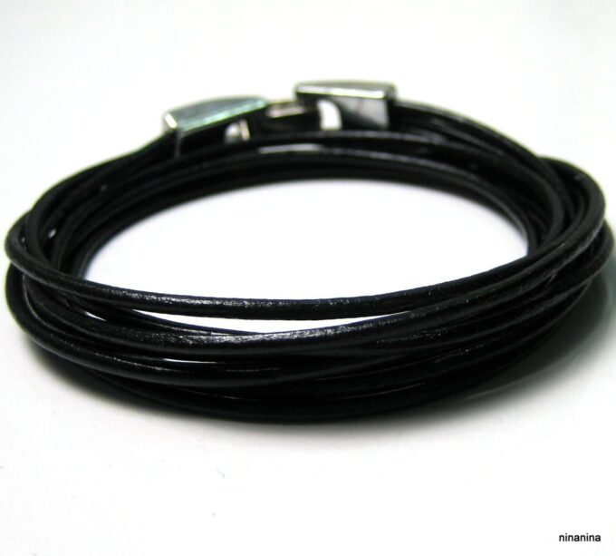 N3925d_bracelet_wrap_cordon_cuir_et_metal_argente