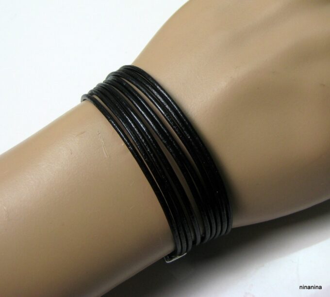 N3925p_bracelet_wrap_cordon_cuir_et_metal_argente