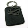 N3926f_porte-cle_SUPERMAN_cuir_personnalise