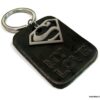 N3926tera_porte-cle_cuir_SUPERMAN_acier_personnalise