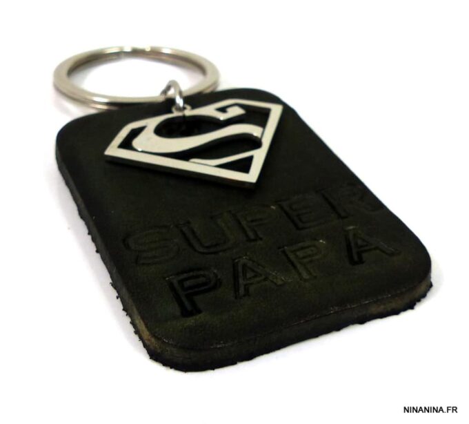 N3926terb_porte-cle_homme_cuir_personnalise_SUPER_PAPA