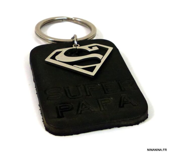 N3926terd_porte-cle_homme_cuir_personnalise_SUPER_PAPA