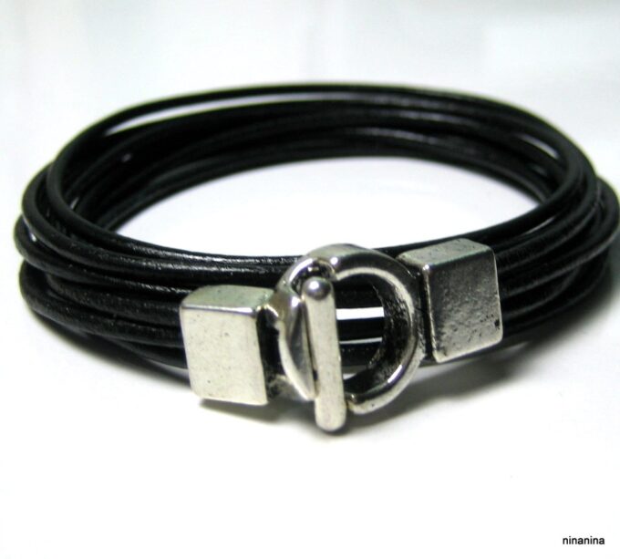 N3929a_bracelet_wrap_cuir_et_metal_argente