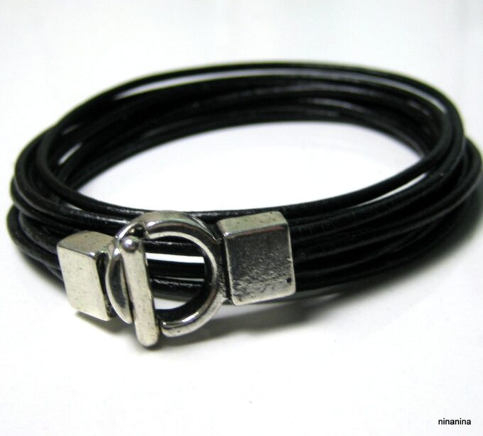N3929c_bracelet_wrap_cuir_et_metal_argente