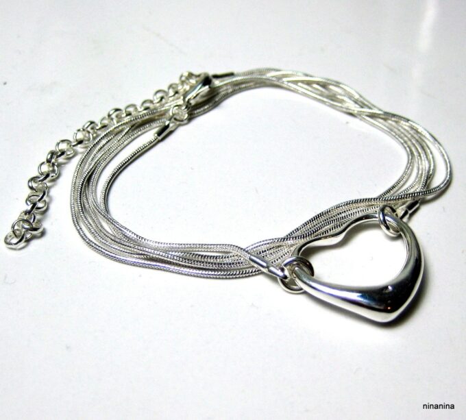 N3946a_bracelet_wrap_coeur_plaque_argent_maille_serpent